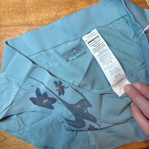 Patagonia Blue active brief medium new with tags